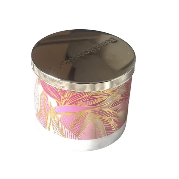 Bath & Body Works Other - BATH AND BODY WORKS 3-WICK CANDLE 14.5 OZ Pink Watermelon Scented Luminary